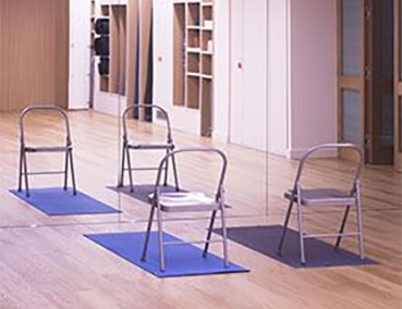 Chairs and Yoga Mats