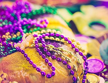 Mardi Gras King Cake
