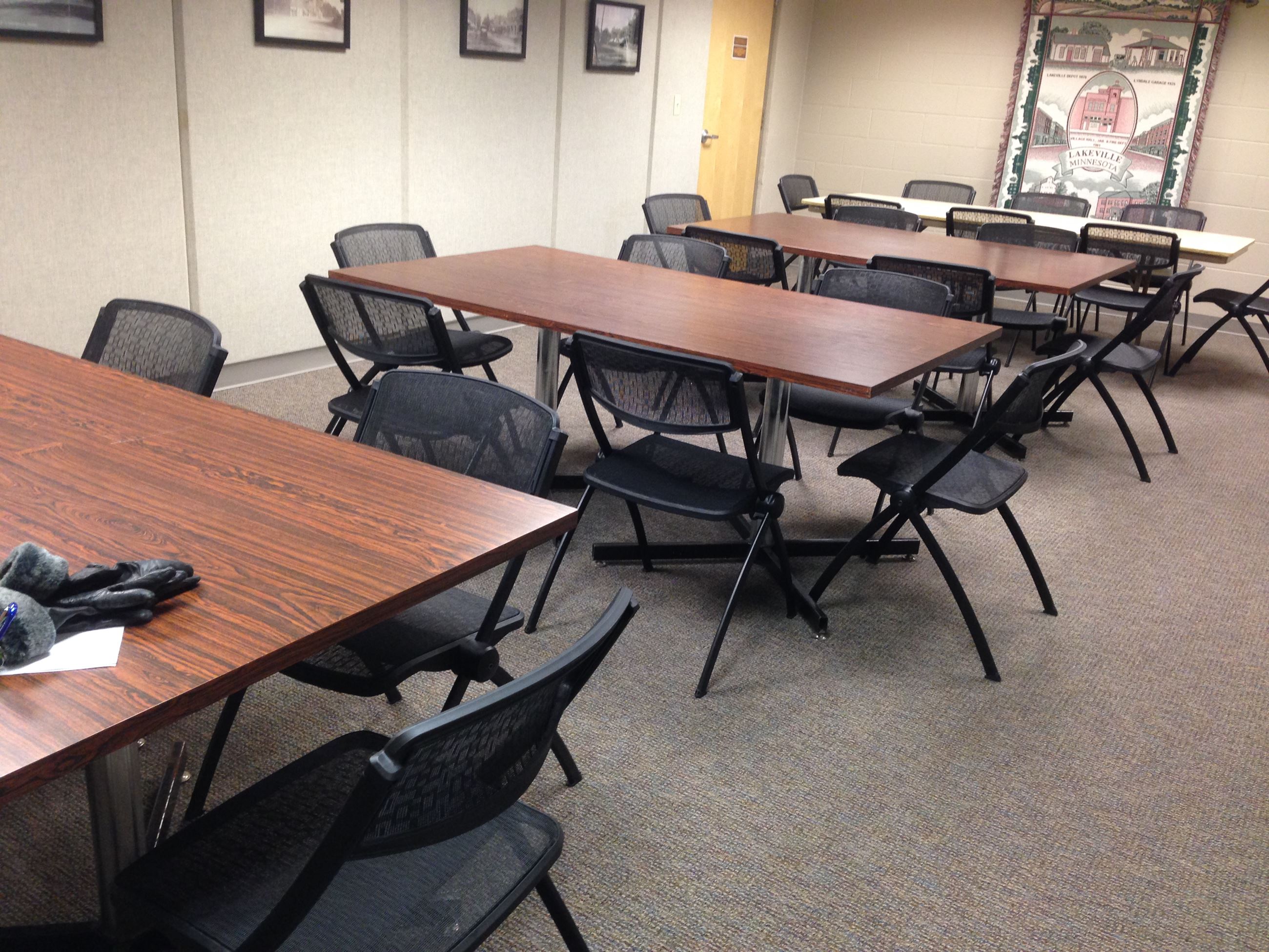 Conference Room Seating Setup